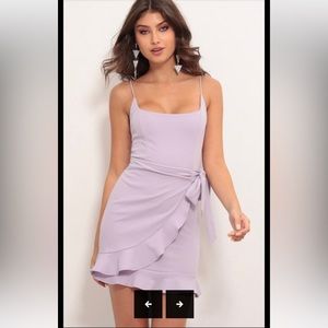 Nwot Lucy in the sky lavender dress medium